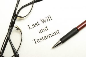 A will agreement for the deceased ones final arrangements.